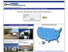 Tablet Screenshot of currentbankforeclosure.com